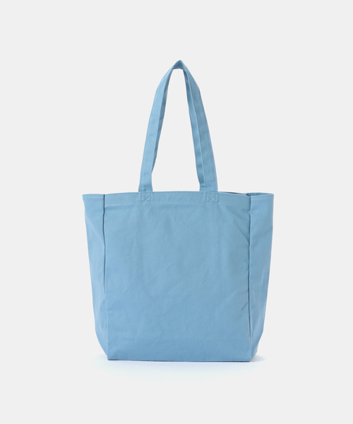 B.C STOCK（ベーセーストック）の「athletic wear MASON / アスレティックウェア メイソン 別注 ロゴトートバッグ（トートバッグ・レディース・グリーン/ブラウン/ホワイト/サックスブルー/ピンク・FREE）」の7枚目の写真