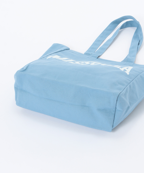 B.C STOCK（ベーセーストック）の「athletic wear MASON / アスレティックウェア メイソン 別注 ロゴトートバッグ（トートバッグ・レディース・グリーン/ブラウン/ホワイト/サックスブルー/ピンク・FREE）」の8枚目の写真