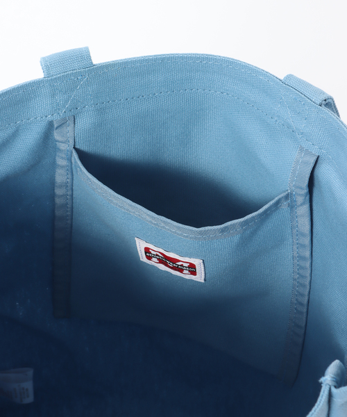 B.C STOCK（ベーセーストック）の「athletic wear MASON / アスレティックウェア メイソン 別注 ロゴトートバッグ（トートバッグ・レディース・グリーン/ブラウン/ホワイト/サックスブルー/ピンク・FREE）」の11枚目の写真