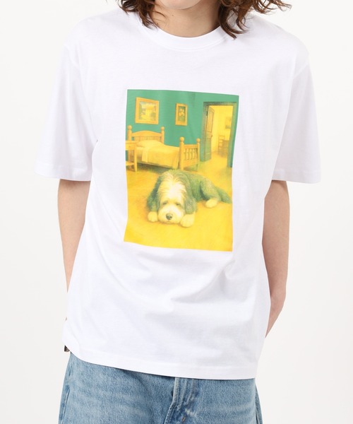 FUNALIVE(ファンアライブ)の「アニマルプリント綿100半袖Tシャツ(Tシャツ/カットソー・メンズ・ブラック系8/ブラック系7/ホワイト系5/ブラック系4/ホワイト系3/ブラック系2/ブラック系6/ブラック系5/ホワイト系2/ホワイト系1/ブラック/ホワイト系その他4/ブラック系その他3/ホワイト系その他2/ブラック系その他/ブラック系その他4/ホワイト系その他3/ホワイト系その他/ホワイト系6/ホワイト系4/ブラック系3/ブラック系1/ホワイト/ホワイト系9/ホワイト系8/ホワイト系7/ブラック系その他2/ブラック系9・LL/M/L)」の7枚目の写真