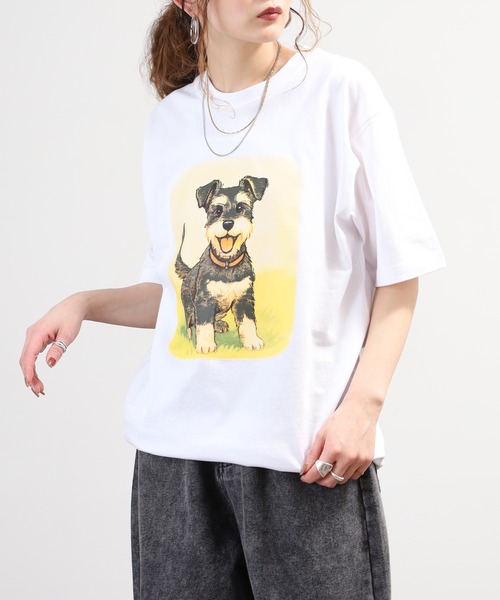 FUNALIVE(ファンアライブ)の「アニマルプリント綿100半袖Tシャツ(Tシャツ/カットソー・メンズ・ブラック系8/ブラック系7/ホワイト系5/ブラック系4/ホワイト系3/ブラック系2/ブラック系6/ブラック系5/ホワイト系2/ホワイト系1/ブラック/ホワイト系その他4/ブラック系その他3/ホワイト系その他2/ブラック系その他/ブラック系その他4/ホワイト系その他3/ホワイト系その他/ホワイト系6/ホワイト系4/ブラック系3/ブラック系1/ホワイト/ホワイト系9/ホワイト系8/ホワイト系7/ブラック系その他2/ブラック系9・LL/M/L)」の8枚目の写真