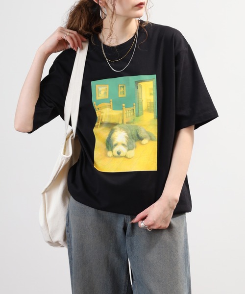 FUNALIVE(ファンアライブ)の「アニマルプリント綿100半袖Tシャツ(Tシャツ/カットソー・メンズ・ブラック系8/ブラック系7/ホワイト系5/ブラック系4/ホワイト系3/ブラック系2/ブラック系6/ブラック系5/ホワイト系2/ホワイト系1/ブラック/ホワイト系その他4/ブラック系その他3/ホワイト系その他2/ブラック系その他/ブラック系その他4/ホワイト系その他3/ホワイト系その他/ホワイト系6/ホワイト系4/ブラック系3/ブラック系1/ホワイト/ホワイト系9/ホワイト系8/ホワイト系7/ブラック系その他2/ブラック系9・LL/M/L)」の21枚目の写真