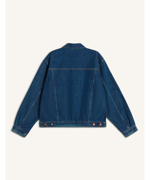 Maison Kitsune（メゾンキツネ）の「MAISON KITSUNE x KURO SELVEDGE VOYAGE DENIM JACKET（デニムジャケット・メンズ・インディゴブルー・S/M/L）」の2枚目の写真