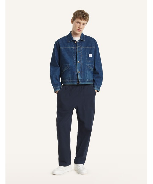 Maison Kitsune（メゾンキツネ）の「MAISON KITSUNE x KURO SELVEDGE VOYAGE DENIM JACKET（デニムジャケット・メンズ・インディゴブルー・S/M/L）」の5枚目の写真