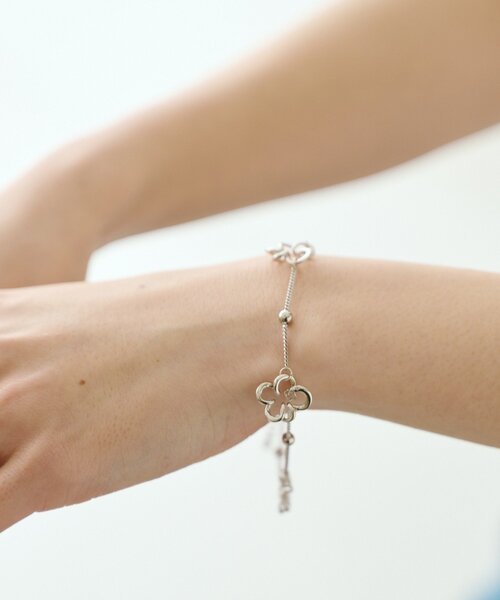 Kastane（カスタネ）の「【fiw./WEB先行】ブルームブレスレット（ブレスレット・レディース・シルバー・FREE）」の7枚目の写真