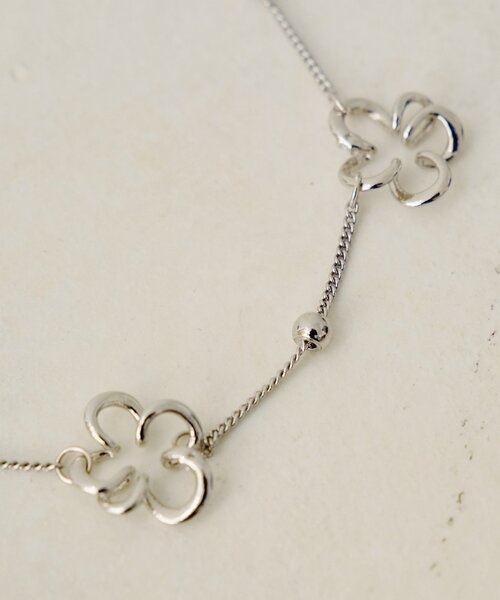 Kastane（カスタネ）の「【fiw./WEB先行】ブルームブレスレット（ブレスレット・レディース・シルバー・FREE）」の2枚目の写真