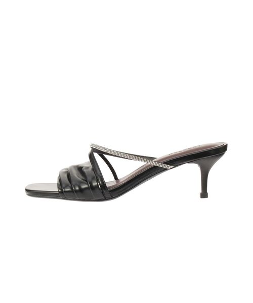 RESEXXY（リゼクシー）の「ラインビジューストラップサンダル（サンダル・レディース・ホワイト/ブラック・LARGE/MEDIUM/SMALL）」の13枚目の写真