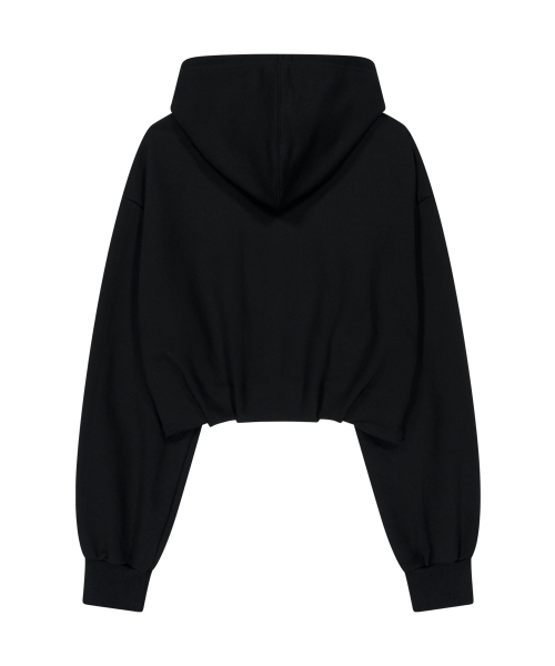 PORTERNA(ポルテナ)の「TUCK BALLOON SWEAT HOODIE-BLACK(パーカー・レディース・その他・SMALL)」の9枚目の写真