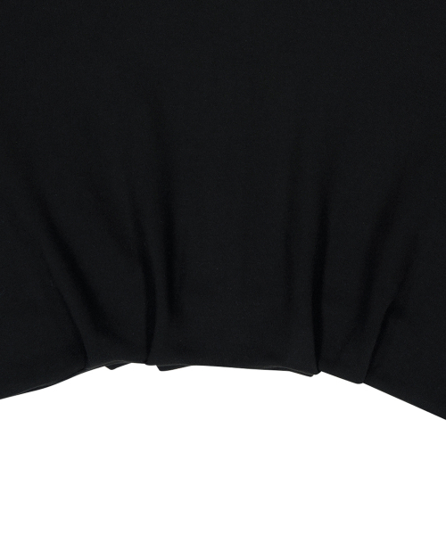 PORTERNA(ポルテナ)の「TUCK BALLOON SWEAT HOODIE-BLACK(パーカー・レディース・その他・SMALL)」の11枚目の写真