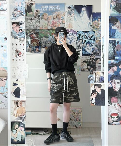 PORTERNA(ポルテナ)の「TUCK BALLOON SWEAT HOODIE-BLACK(パーカー・レディース・その他・SMALL)」の13枚目の写真
