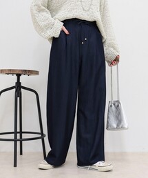 fredy emue | 【低身長サイズ34有り】ライトシャンブレーデニムイージーパンツ(その他パンツ)