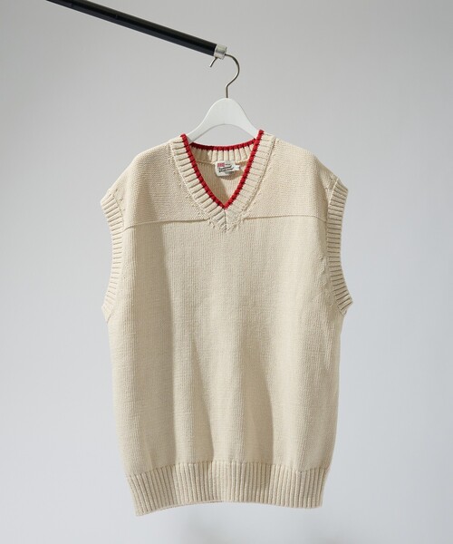 Traditional Weatherwear（トラディショナルウェザーウェア）の「【Traditional Weatherwear】HOUNSLOW VEST ハウンズロウ ベスト セミワイドシルエット / ラインベスト（ベスト・メンズ・グレー/ネイビー・M/L）」の2枚目の写真