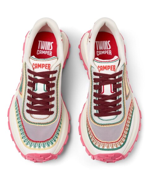 CAMPER（カンペール）の「[カンペール] TWINS / スニーカー（スニーカー・レディース・ピンク・24.0cm/25.0cm/23.5cm/23.0cm）」の4枚目の写真