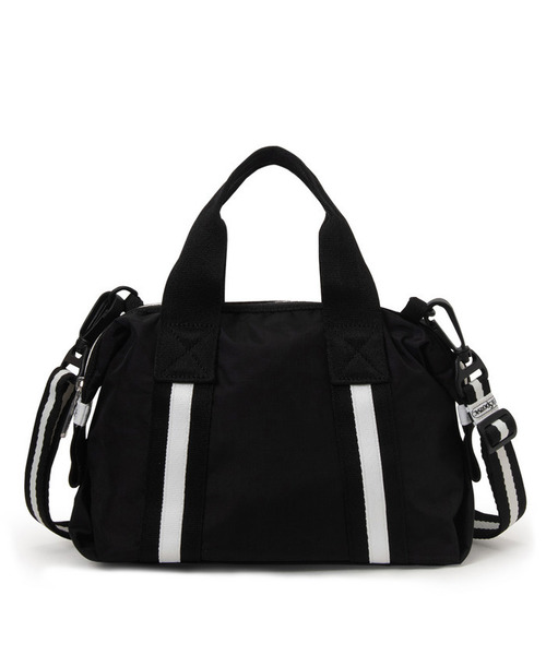 LeSportsac（レスポートサック）の「TOP HANDLE SATCHEL スペクテイターブラック（ショルダーバッグ・レディース・ブラック・FREE）」の4枚目の写真