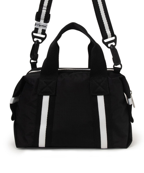 LeSportsac（レスポートサック）の「TOP HANDLE SATCHEL スペクテイターブラック（ショルダーバッグ・レディース・ブラック・FREE）」の6枚目の写真