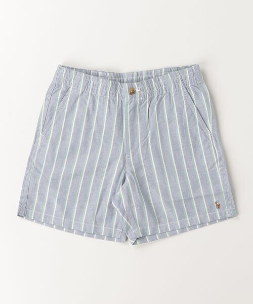 POLO RALPH LAUREN CHILDRENSWEAR（ポロ ラルフ ローレン チルドレンズウェア）の「Polo プレップスター ストライプド オックスフォード ショートパンツ（その他パンツ・キッズ・ブルー・16/20/12/8）」の4枚目の写真