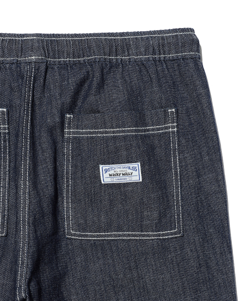 Wacky WiLLy(ワッキーウィリー)の「イージーデニムストレートカーゴパンツインディゴ(デニムパンツ・レディース・その他・SMALL/MEDIUM/LARGE/X-LARGE)」の8枚目の写真