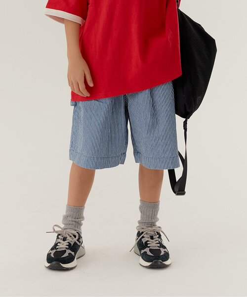 BREEZE（ブリーズ）の「【WEB限定】KUDOZ.B ボリュームタックデニムパンツ（デニムパンツ・キッズ・ブラック/その他10/インディゴブルー・90/100/110/120/130/140/150/160）」の3枚目の写真