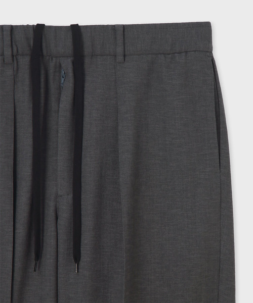 PS Paul Smith（ピーエスポールスミス）の「RIRANCHA（R） タックワイドパンツ / 162754 EXTR01（その他パンツ・メンズ・カーキブラウン/ダークグレー・MEDIUM/SMALL）」の17枚目の写真