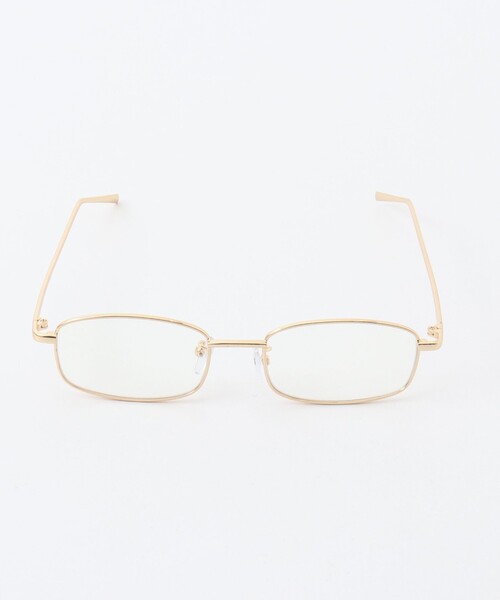 NOLLEY’S(ノーリーズ)の「【MAQWEL/マクウェル】スリムメタルグラス(メガネ・レディース・ゴールド・FREE)」の6枚目の写真
