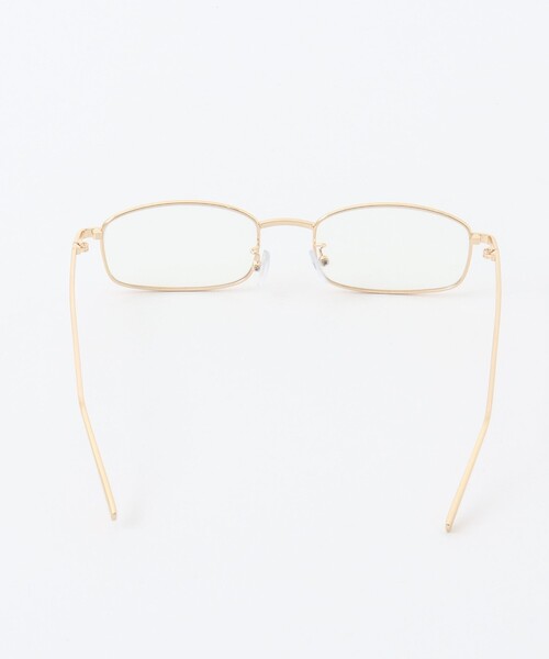 NOLLEY’S(ノーリーズ)の「【MAQWEL/マクウェル】スリムメタルグラス(メガネ・レディース・ゴールド・FREE)」の4枚目の写真