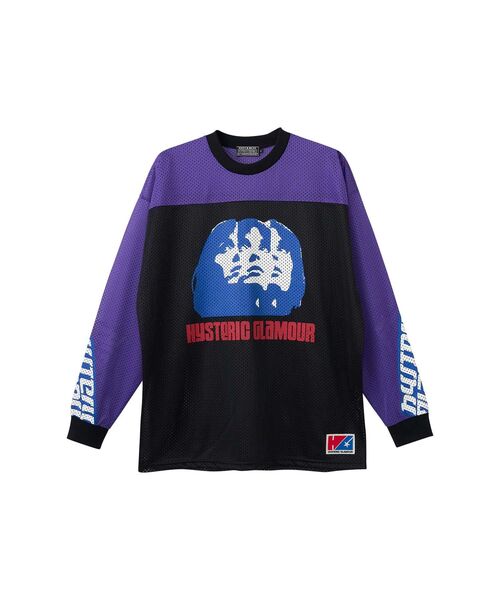 HYSTERIC GLAMOUR（ヒステリックグラマー）の「MULTI WOMAN MOTO Tシャツ（Tシャツ/カットソー・メンズ・ブラック/ホワイト/イエロー・X-LARGE/LARGE/MEDIUM/SMALL）」の2枚目の写真