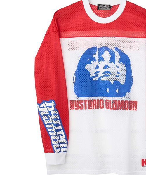 HYSTERIC GLAMOUR（ヒステリックグラマー）の「MULTI WOMAN MOTO Tシャツ（Tシャツ/カットソー・メンズ・ブラック/ホワイト/イエロー・X-LARGE/LARGE/MEDIUM/SMALL）」の6枚目の写真
