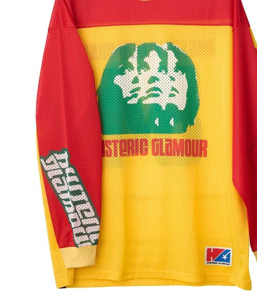 HYSTERIC GLAMOUR（ヒステリックグラマー）の「MULTI WOMAN MOTO Tシャツ（Tシャツ/カットソー・メンズ・ブラック/ホワイト/イエロー・X-LARGE/LARGE/MEDIUM/SMALL）」の9枚目の写真