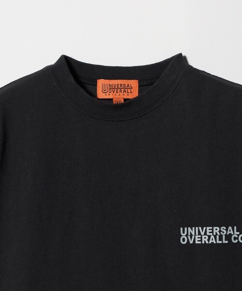 UNIVERSAL OVERALL(ユニバーサルオーバーオール)の「【別注】<UNIVERSAL OVERALL>ロゴ Tシャツ / キッズ 100cm-130cm(Tシャツ/カットソー・キッズ・グレー系/ブラック・S(120-130cm)/XS(100-110cm))」の11枚目の写真