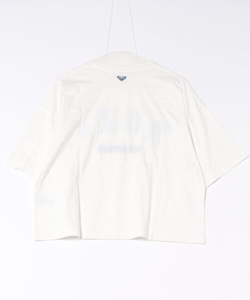 ROXY(ロキシー)の「ROXY/ロキシー 半袖 Tシャツ ロゴ アップリケ カットオフ SUNVIBES RST262033(Tシャツ/カットソー・レディース・ベージュ/ネイビー/ホワイト・L/M)」の15枚目の写真