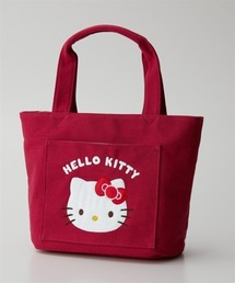 nissen（ニッセン）の「Hello Kitty（ハローキティ）１１ポケットシンプルキャンバスランチトートバッグ（トートバッグ）」