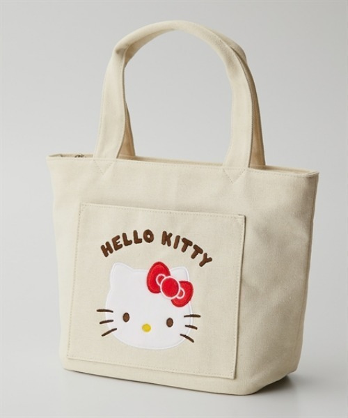 Hello Kitty（ハローキティ）11ポケットシンプルキャンバスランチ