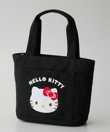 nissen（ニッセン）の「Hello Kitty（ハローキティ）１１ポケットシンプルキャンバスランチトートバッグ（トートバッグ）」