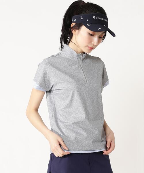 PEARLY GATES(パーリーゲイツ)の「【PEARLY GATES】EPIXフライス(Tシャツ/カットソー・レディース・グレー系その他2/ホワイト系その他2/ダークインディゴブルー・SMALL/MEDIUM/LARGE)」の2枚目の写真