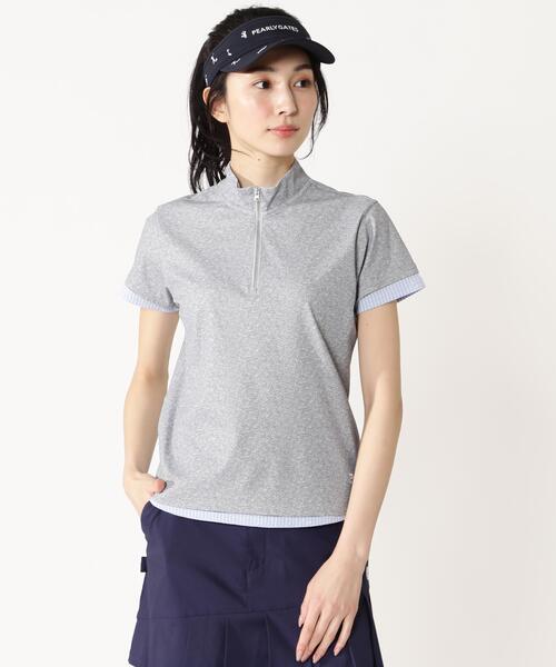 PEARLY GATES(パーリーゲイツ)の「【PEARLY GATES】EPIXフライス(Tシャツ/カットソー・レディース・グレー系その他2/ホワイト系その他2/ダークインディゴブルー・SMALL/MEDIUM/LARGE)」の4枚目の写真