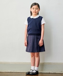 CHOPIN（ショパン）の「【 お受験 冠婚葬祭 】クルーネックコットンベスト（90～130cm）（ベスト）」
