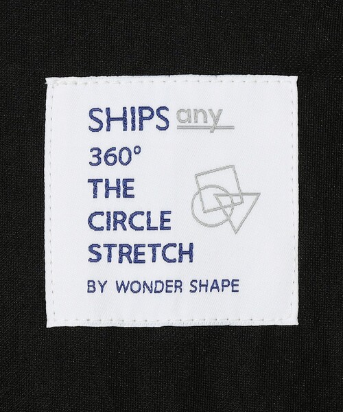SHIPS any(シップス エニィ)の「SHIPS any:〈接触冷感/ストレッチ〉360° THE CIRCLE STRETCH リネン ミックス バンドカラー プルオーバー シャツ(セットアップ対応)◇(シャツ/ブラウス・メンズ・ネイビー/カーキ/ブラック・X-LARGE/LARGE/MEDIUM/SMALL)」の5枚目の写真
