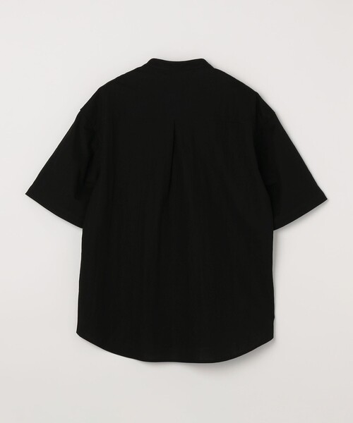 SHIPS any(シップス エニィ)の「SHIPS any:〈接触冷感/ストレッチ〉360° THE CIRCLE STRETCH リネン ミックス バンドカラー プルオーバー シャツ(セットアップ対応)◇(シャツ/ブラウス・メンズ・ネイビー/カーキ/ブラック・X-LARGE/LARGE/MEDIUM/SMALL)」の6枚目の写真