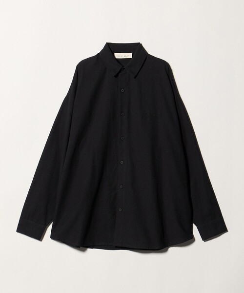 FOG ESSENTIALS(エフオージーエッセンシャルズ)の「<FEAR OF GOD ESSENTIALS>BUTTON UP シャツ(シャツ/ブラウス・メンズ・オフホワイト/ブラック・M/S/XS)」の1枚目の写真