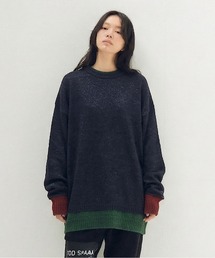 Mohair Layer Knit Pulover
