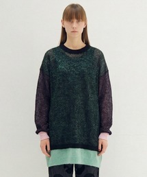 STOF(�X�g�t)��Mohair Layer Knit Pulover(�j�b�g/�Z�[�^�[)