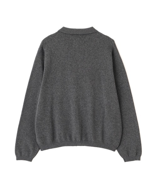 Schott(ショット)の「Schott/ショット/ZIP CARDIGAN/ジップ カーディガン(カーディガン/ボレロ・メンズ・ブラウン/チャコール・L/XL/M)」の9枚目の写真