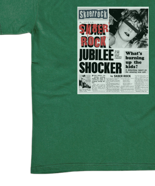 SK8ER ROCK(スケーターロック)の「Burning Youth T-shirt ((green))(Tシャツ/カットソー・レディース・その他・SMALL/MEDIUM/LARGE)」の5枚目の写真