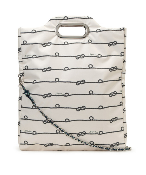 LeSportsac(レスポートサック)の「FOLD TOTE BAG アイボリーセイル(トートバッグ・レディース・ホワイト・FREE)」の4枚目の写真