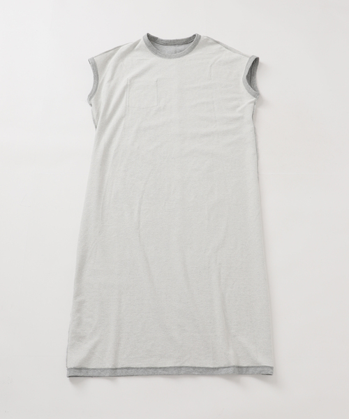 IENA(イエナ)の「BLACK ミニ裏毛ロングワンピース(ワンピース・レディース・ライトグレー・38/36)」の14枚目の写真