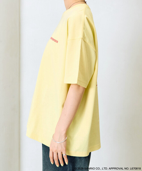 FREAK'S STORE(フリークスストア)の「限定展開 別注/ポムポムプリン バックプリント 半袖 Tシャツ(Tシャツ/カットソー・レディース・ブラウン/イエロー・フリ-)」の16枚目の写真