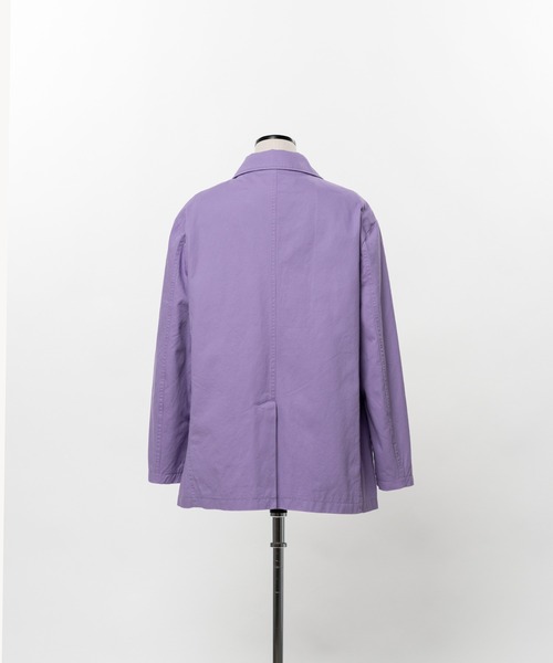 KEISUKEYOSHIDA(ケイスケヨシダ)の「Cotton Twill Jacket(テーラードジャケット・レディース・ブラック/グレー/パープル・L/M)」の21枚目の写真