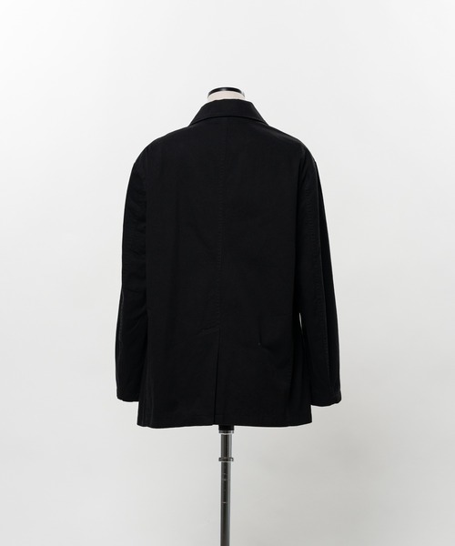 KEISUKEYOSHIDA(ケイスケヨシダ)の「Cotton Twill Jacket(テーラードジャケット・レディース・ブラック/グレー/パープル・L/M)」の9枚目の写真