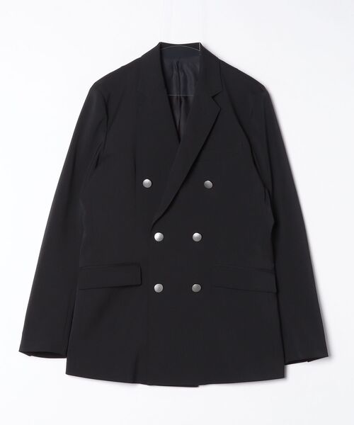 AKM(エイケイエム)の「SEMI W-JKT (LINING / CENTER VENT)(テーラードジャケット・メンズ・ブラック・LARGE/X-LARGE/MEDIUM/SMALL/XX-LARGE)」の5枚目の写真