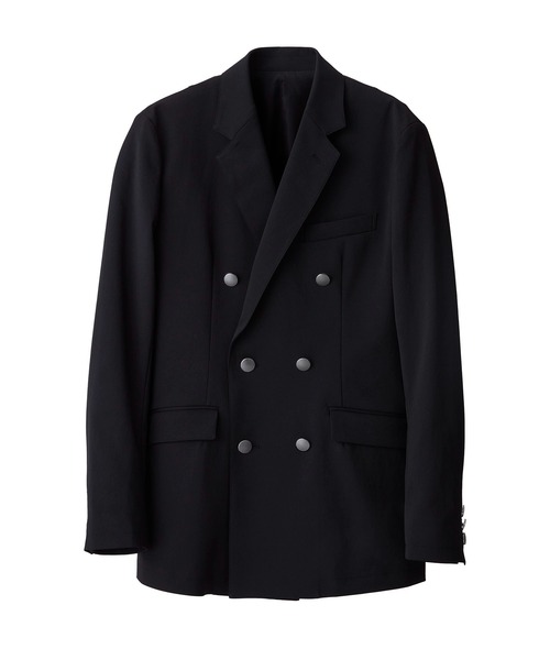 AKM(エイケイエム)の「SEMI W-JKT (LINING / CENTER VENT)(テーラードジャケット・メンズ・ブラック・LARGE/X-LARGE/MEDIUM/SMALL/XX-LARGE)」の7枚目の写真